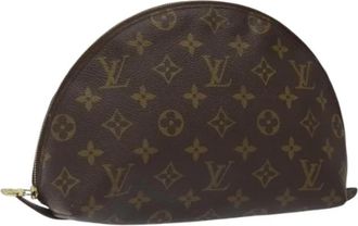 Louis Vuitton Pre-owned Canvas pouches - Dames - Vintage Clutch - Bruin - ONE Size - Vintage