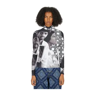 Ahluwalia Studio Mujer, Camisetas, Blanco, Talla: L