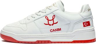 Leandro Lopes Sneakers Tony con ricamo logo - Bianco