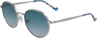 Liu Jo LJ133S 045 Womens Sunglasses Silver Size 51