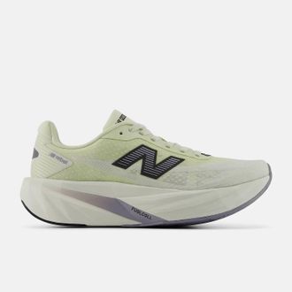 New Balance Womens Fuelcell Rebel V5 Shoes In Brown White