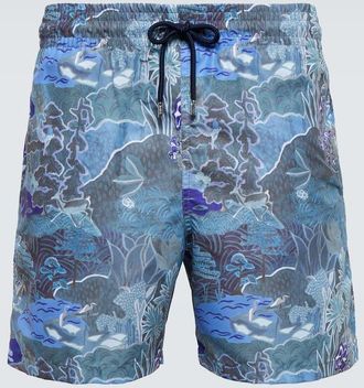 Derek Rose Maui 51 printed swim shorts