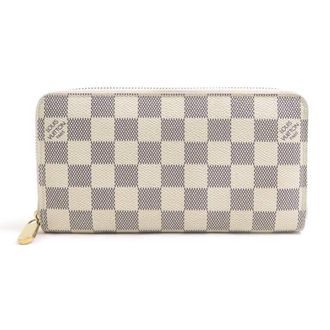 Louis Vuitton Damier Azur Ivory Damier Azur Long Wallet (Bi-Fold) (Pre-Owned)