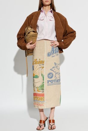 Moschino Shirt With Decorative Bows, Womens, Pink