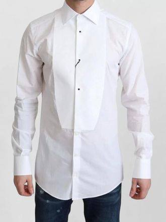Dolce & Gabbana cotton poplin formal shirt