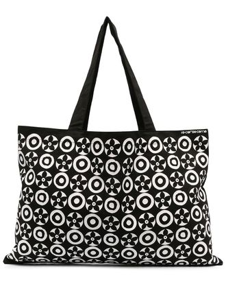 10 Corso Como two-tone tote bag - women - Canvas - One Size - Black