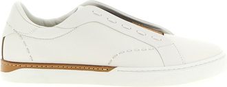 Fendi White Stripes Fendi City Sneakers
