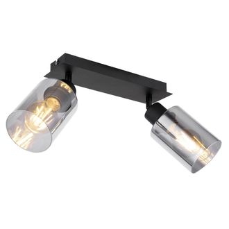 Globo Lighting Foco - Hadera - Negro - Vidrio - Foco De Superficie - E27