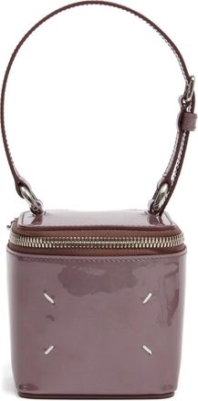 Maison Margiela Borsa tote con logo - Viola