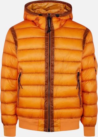 C.P. Company Mens C.P. Company DD-Shell Russet Orange Down Jacket - Size: 38/Regular