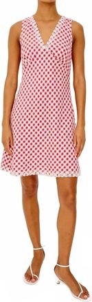 Rails Bex Linen Mini Dress In Picnic Check