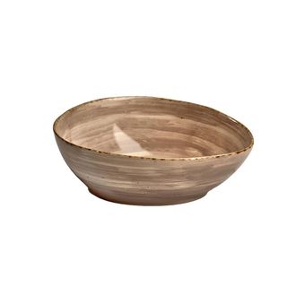Kaleidos Milano Salad bowl high kitchen cumin grey