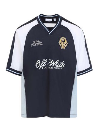 Off-white Off White Soccer V-Neck T-Shirt