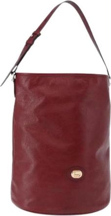 Gucci Pre-owned Vintage Bucket Bag - Pre-owned - Mujer - Rojo - ONE SIZE