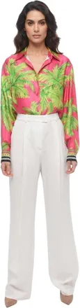 Fabiana Filippi White Straight Pant
