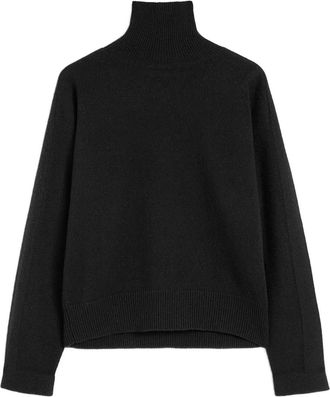 Jil Sander Maglione a collo alto - Nero
