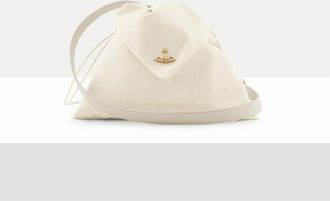 Vivienne Westwood Harlequin Evening Bag Viscose Cream
