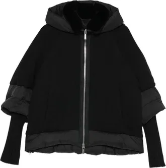 Moorer Hooded Panelled Jacket