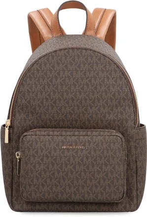 Michael Michael Kors Womens Backpack Medium Tanner Brown Pvc Backpacks
