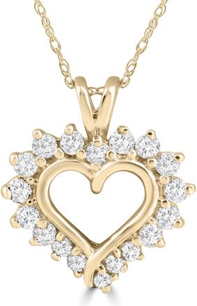 Pompeii3 1/2Ct Diamond Petite Diamond Pendant Necklace in 14k White, Yellow, or Rose Gold
