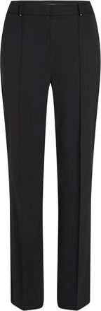 Karl Lagerfeld pressed-crease trousers - Black