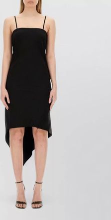 Helmut Lang virgin wool midi dress