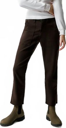 Amo Easy Army Trouser Pants In Espresso