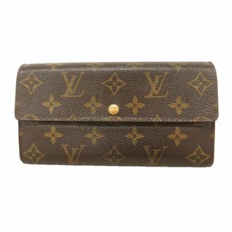 Louis Vuitton Brown Long Wallet (Bi-Fold) (Pre-Owned)