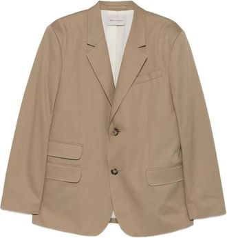 Ami American Straight Blazer - Heren - Blazers - Beige - XL - Katoen - Jassen