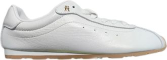 Tommy Hilfiger Schoenen, Dames, Wit, 41 EU, Leer, TH Low Profile Runner