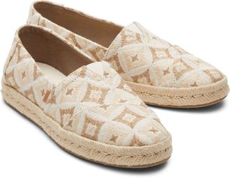 Toms Alpargata Rope 2.0 Polyester Dames Espadrilles Natuur Georiënteerd