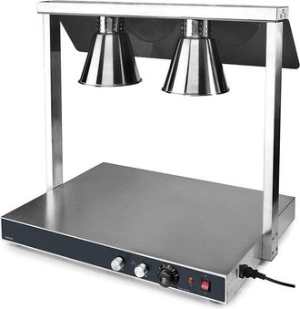Lacor Calentador De Buffet, 50 W, Plata