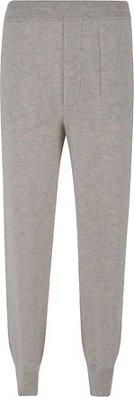 Lisa Yang ribbed track pants - Neutrals