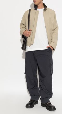 Bottega Veneta Cargo Trousers, Mens, Navy Blue