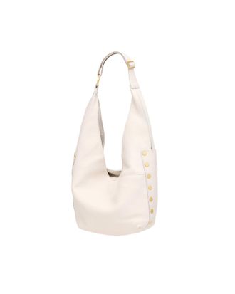 Hammitt Hammitt Tom Zip Calla Lily White Brushed Gold Lrg