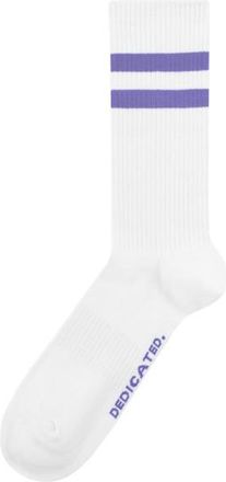 Dedicated Sport Socks Ullevi Stripes Multifunktionssocken - Unisex | wei&szlig;