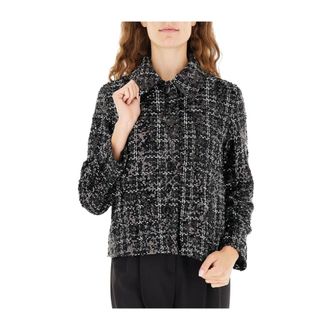 Marella Light Jackets, female, Black, Size: M Black Emme Jackets for Women