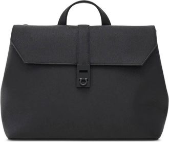 Ferragamo Hug Buckle 3-In-1 Calfskin Briefcase