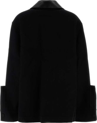Jil Sander Womens Jacket Black Wool
