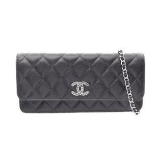 Chanel Pre-owned Vintage Cross Body Bag - Dames - Pre-owned - Zwart - Maat: ONE Size Leer