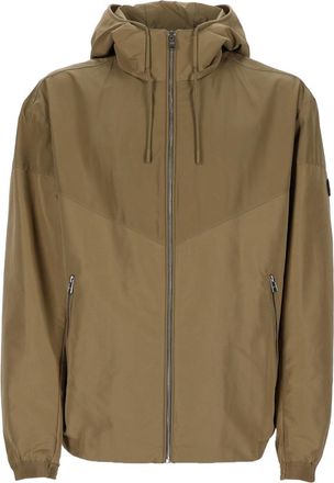BOSS Recycled Polyester Hooded Zip Jacket