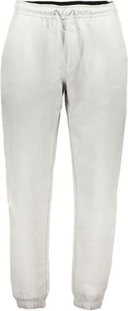 Calvin Klein Grigio Katoenen Heren Sweatpants