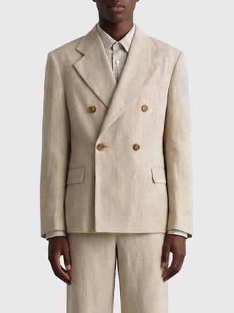 S&eacute;fr Blazer doppiopetto in lino