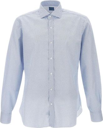 Barba Camicia con stampa grafica - Bianco