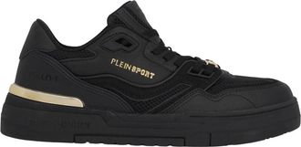 Plein Sport Apollo-1 Sneakers - unisex - Skateschoenen - Zwart - 45 EU - Leer - Fitness