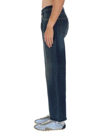 Maison Margiela Five-Pocket Cotton Jeans - Blue
