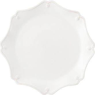Juliska Berry and Thread Scallop Charger Plate in Whitewash at Nordstrom
