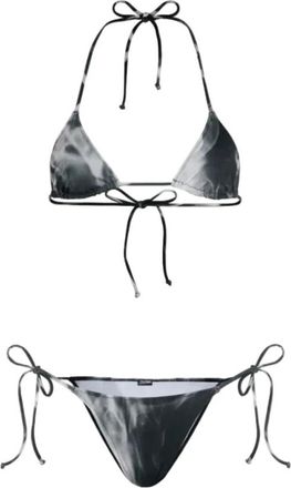 Jean Paul Gaultier De Smoking Bikini Set - Dames - Badkleding - Zwart - Maat: S Jersey