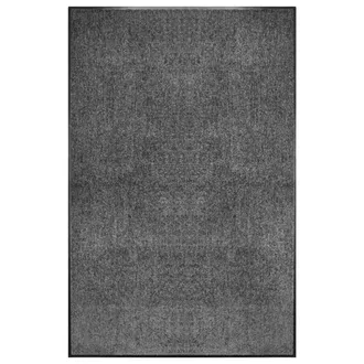 vidaXL Felpudo Lavable Gris Antracita 120x180 Cm Vidaxl