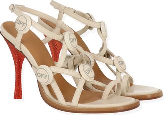 Off-white Off White Womens Red Heel
